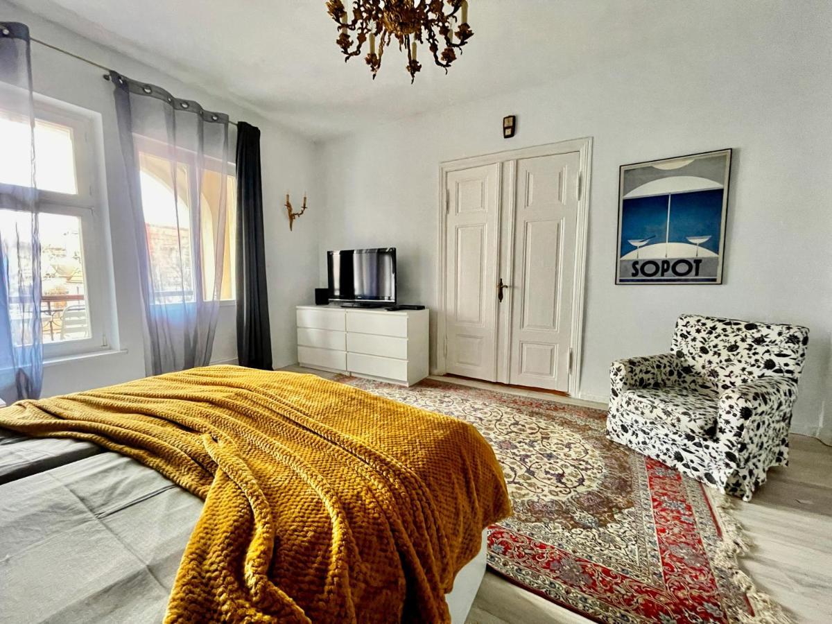 Apartamento Kamienica Monte Cassino Sun I 7 Min Plaza I 2 Sypialnie I Balkon Sopot
